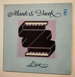 Винтажная виниловая пластинка LP Marek and Vacek Live (Польша 1981)