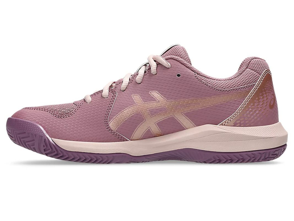 Женские кроссовки для Падел Asics Gel-Dedicate 8 Padel - purple oxide/white