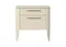 Тумба прикроватная Type oak 2 ящика ширина 50 см (молочный)