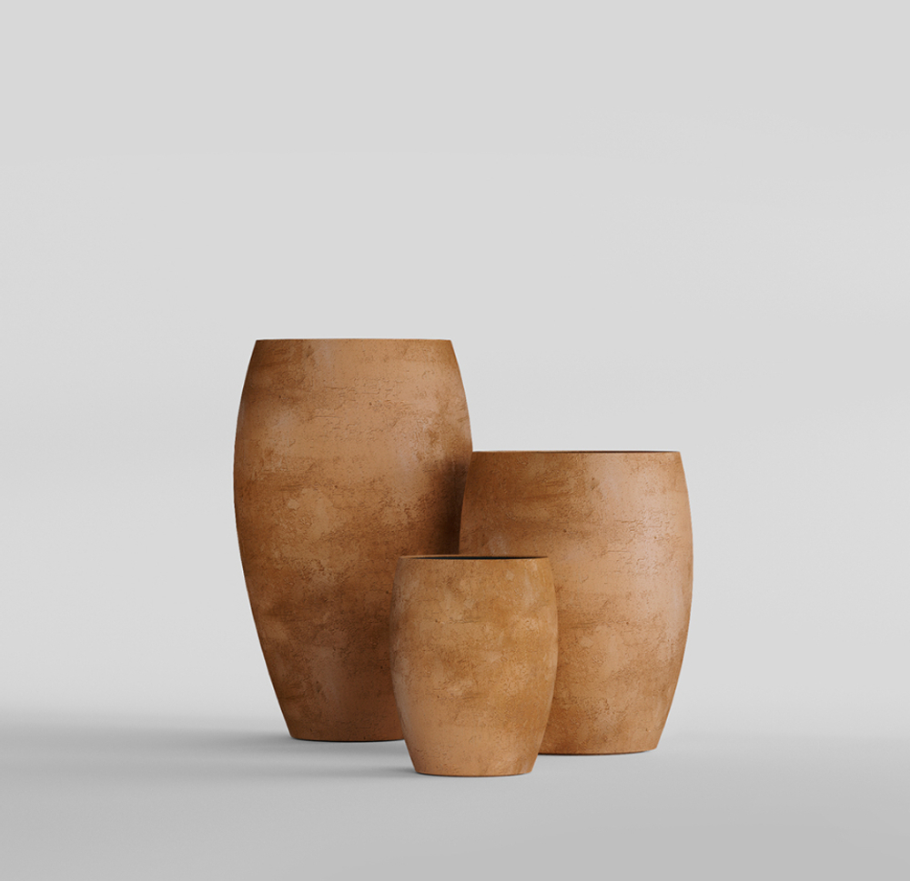 Кашпо, коллекция Color, форма OVAL