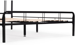 Кровать полутораспальная Рейк, спальное место 120х200, металлическая