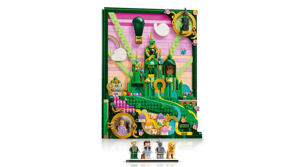Конструктор LEGO Wicked 75685 Настенное искусство Изумрудного города