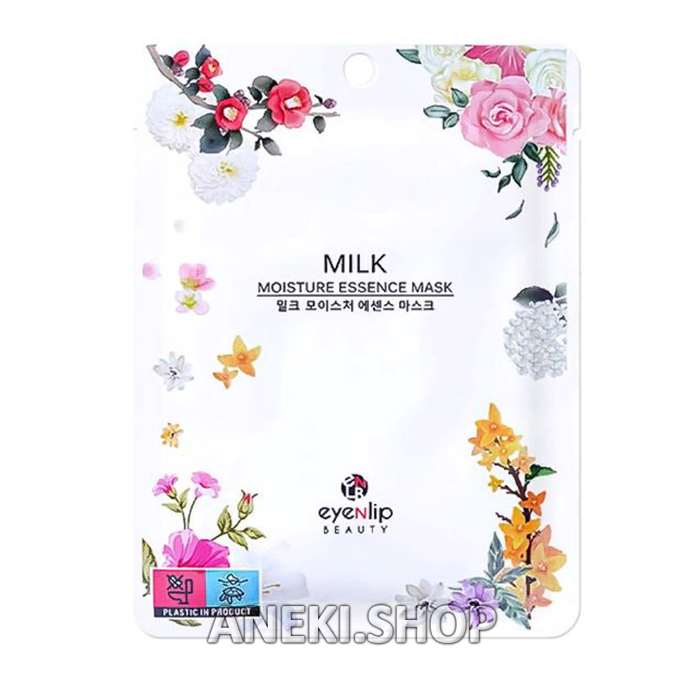 Маска на тканевой основе с экстрактом молока 25 мл Eyenlip Milk Moisture Essence Mask