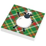 Блок самоклеящийся (стикер) "Овечка", 75х75 мм, 50 листов, PRINTSTICK, европодвес, 7575SHEEP2-50