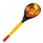 Ложка деревянная малая, художественная роспись