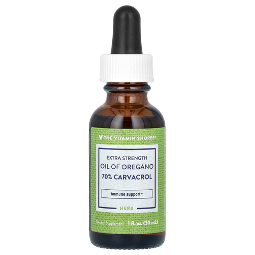 The Vitamin Shoppe, масло орегано, 30 мл (1 жидк. унция)