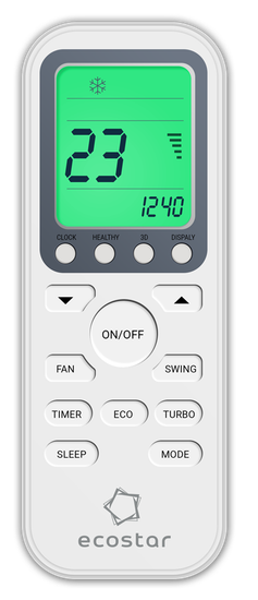 Наружный блок мульти-сплит системы ECOSTAR RAY MULTI DC EU Inverter 2023 KVS-2FM14ST/OUT