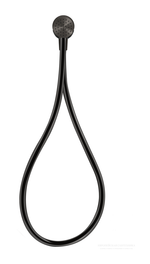 Ручной душ Gessi HI-FI, настенный, держатель, магнитный, цвет Black Metal Brushed PVD
