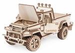 Сборная модель из дерева Lemmo Внедорожник "Кондор" с прицепом