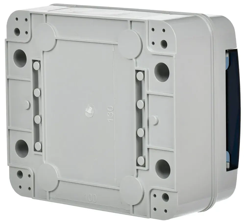 Корпус пластиковый КМПн-8 IP65 черная прозрачная дверь TEKFOR IEK