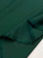 Шерсть с п/а и эластаном костюмно-плательная изумрудная