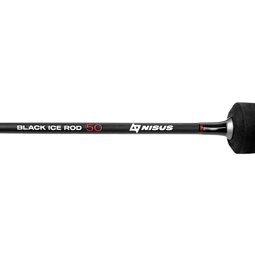 Удочка зимняя Nisus N-BIR50 Black Ice Rod 50