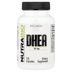 NutraBio, ДГЭА, 25 мг, 120 капсул