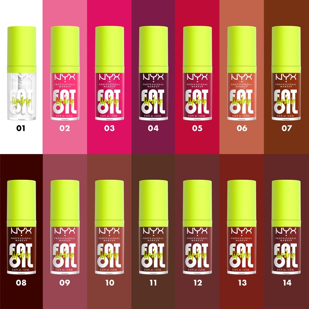 NYX Professional Makeup Fat Oil Lip Drip - масло для губ, 4,8 ml