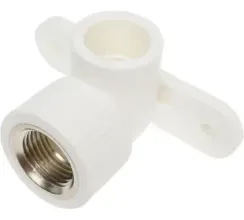 Водорозетка TEBO сварка ВР 20*1/2" белая 35218