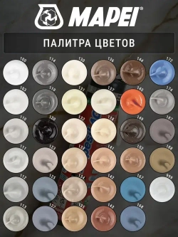 Герметик силиконовый Mapei Mapesil AC №103 белая луна 310 мл / герметик силиконовый для ванной, для кухни