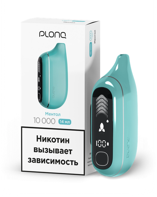 Одноразовый Pod Plonq MAX PRO - Ментол (10000 затяжек)