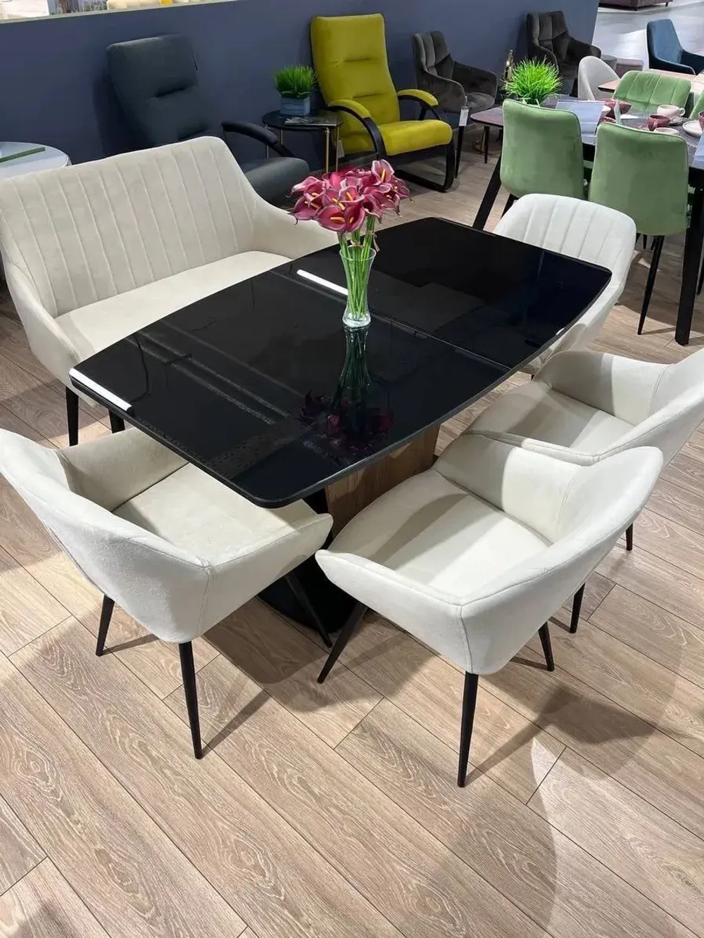 Стол кухонный обеденный раздвижной 140х80х75 см