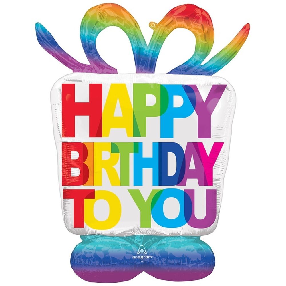 Шар на Подставке Happy Birthday to You Подарок