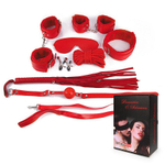 Пикантный красный набор БДСМ (Цвет: красный)
