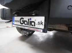 Фаркоп оцинкованный Galia J008С для Jeep Wrangler JK 2007-(паспорт и сертификат в комплекте)(без электрики)