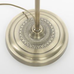 Citilux Вена CL402933T Торшер бронза со столиком и кремовым абажуром