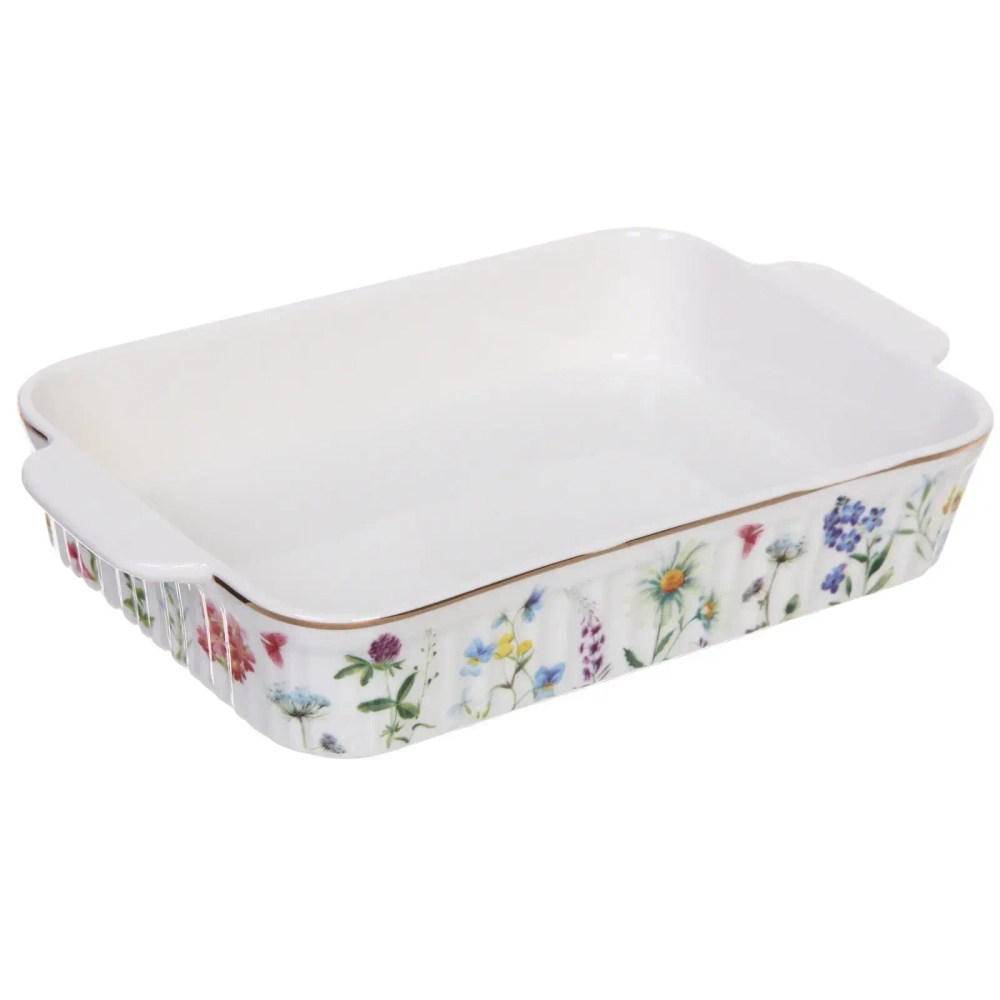 Форма керамическая для запекания «Альпийский луг» 1,9л 25,5*15*5см