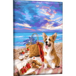 Картина рисование по номерам 40*50 см «Пикник у моря» GLA03