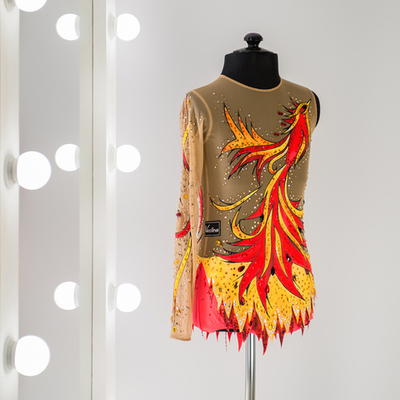 RG 00005 Купальник для художественной гимнастики