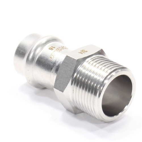 Американка 18-3/4", WAAG Heavy Inox, пресс-резьба, вн., сталь нержавеющая