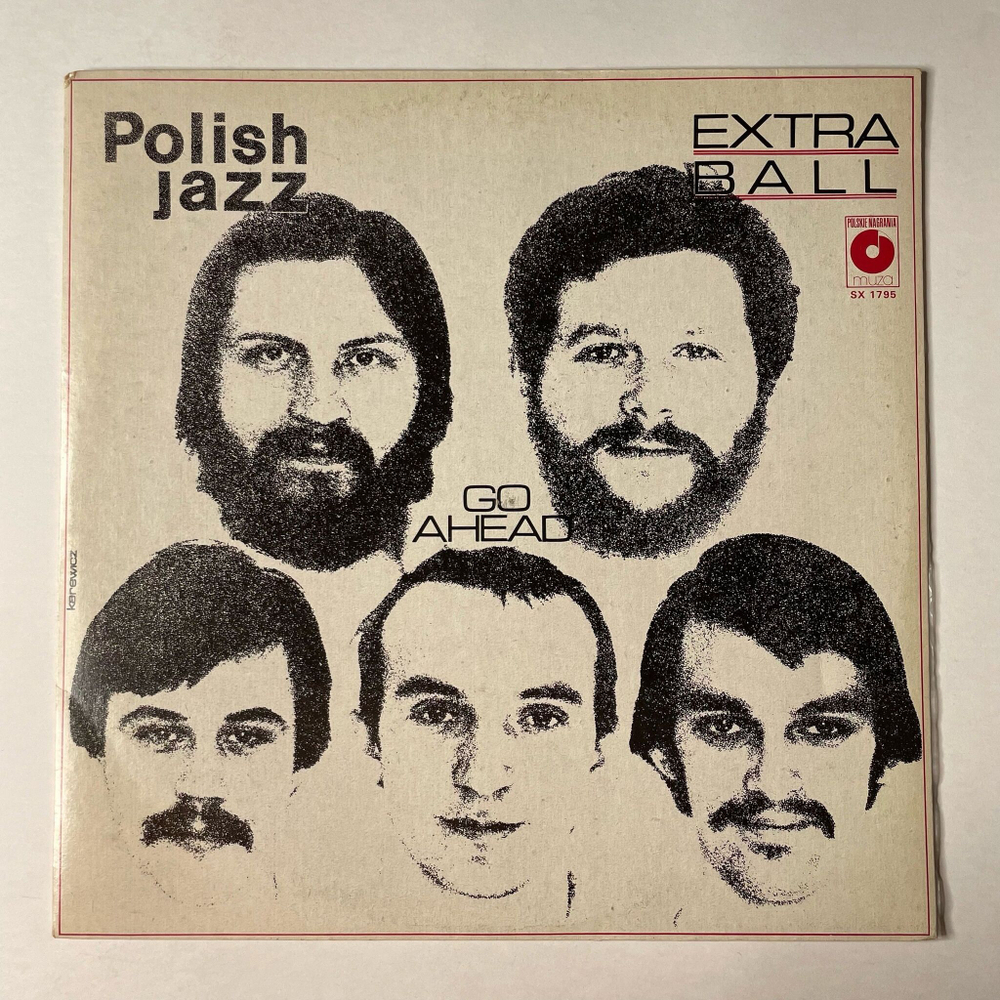 Винтажная виниловая пластинка LP Extra Ball Go Ahead (Польша 1979) Польский Джаз
