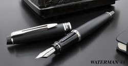 Перьевая ручка Waterman Expert 3, цвет: Matte Black CT, перо: F/M