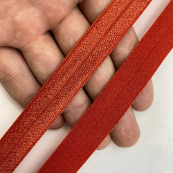 Бейка блестящая терракот 15 мм