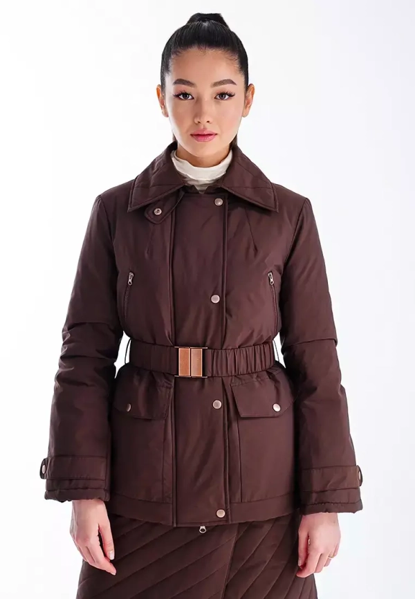 Куртка стеганная жакетного кроя