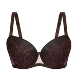 Бюстгальтер Daisy на тонком поролоне (Размер: 80C) (Цвет: сливовый)