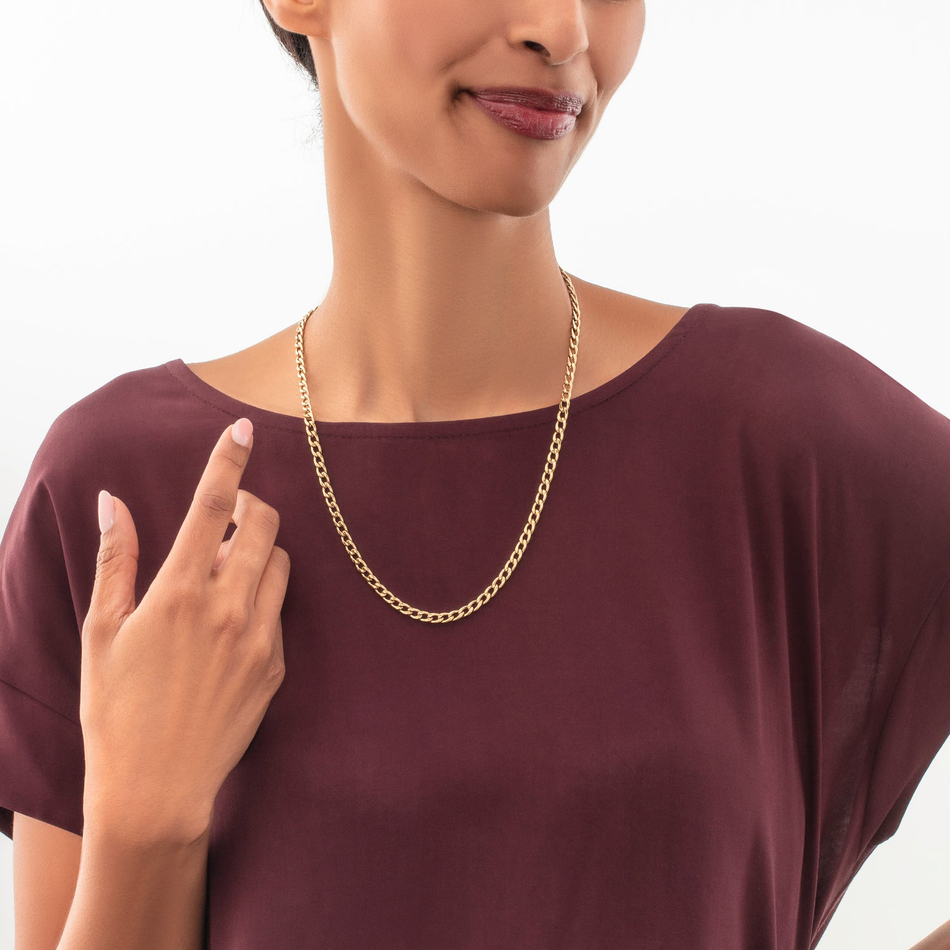 Цепочка-удлинитель Coeur de Lion 50 cm Gold 8600/88-1600