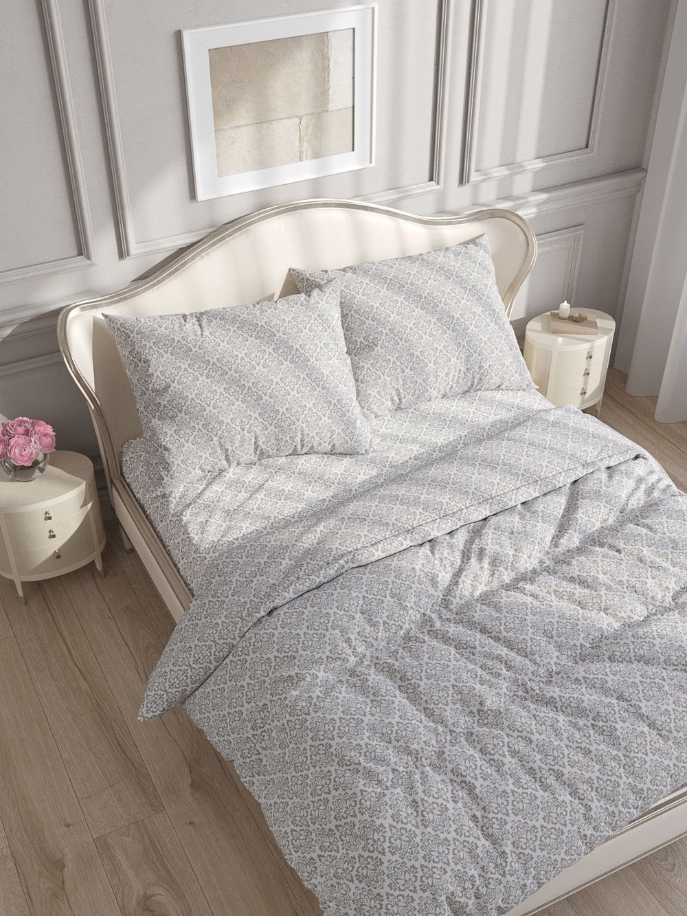 Наволочка комплект 2шт Сказка "Классика" 50х70 см, перкаль