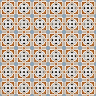 Декор Octogono Zimer Multicolor