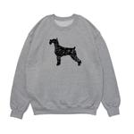 Свитшот "Шнауцер - набросок"