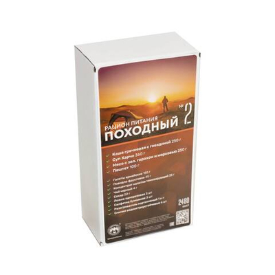 Сухой паек ПОХОДНЫЙ Вариант 2 (ИРП-ПОХОДНЫЙ2) СПЕЦПИТ