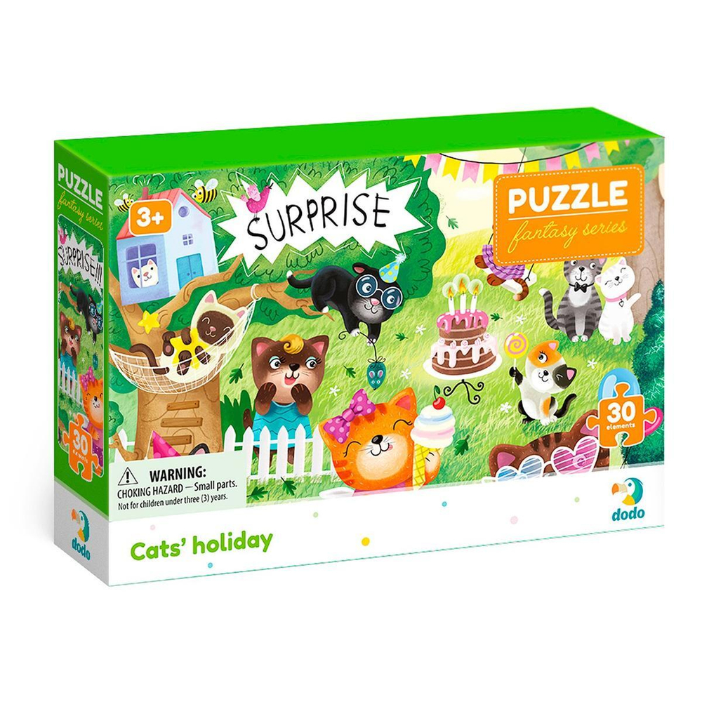 Пазл "Праздник котиков" 30 эл.