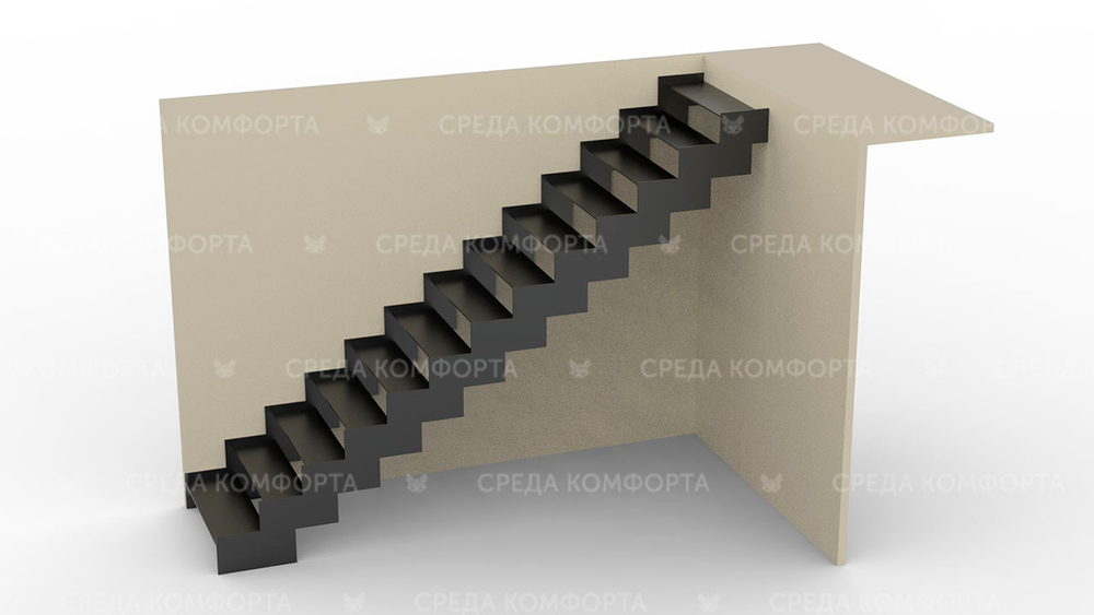 Металлическая лестница LSTN0047