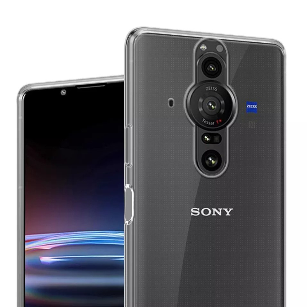 Ультратонкий прозрачный чехол для Sony Xperia Pro-I, серия Ultra Clear от Caseport