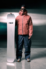 Куртка Nothomme Blue Seam-Sealed Alpine Ski Jacket "Gray Orange Red"