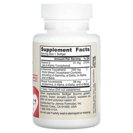 Jarrow Formulas, FamilE, 60 мягких таблеток