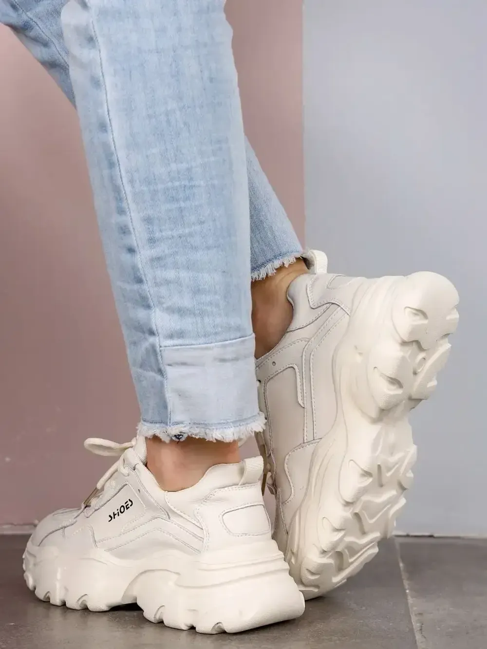 Кроссовки женские натуральная кожа