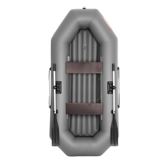 Лодка Тонар Шкипер А260 (надувное дно) (серый)