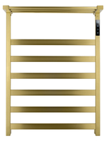 Полотенцесушитель электрический WONZON & WOGHAND FRANKFURT, Брашированное золото (WW-A1026-BG)