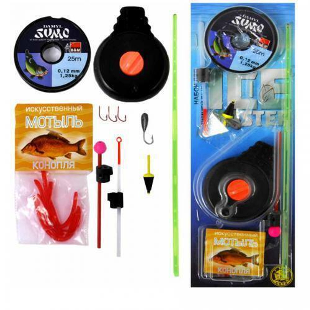 Набор ICE MASTER Рыболовный для зимней рыбалки №1 (блистер)