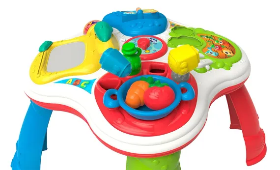 Игрушка развивающая интерактивная двуязычная Chicco Говорящий столик